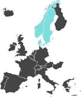 Karta, Skandinavien